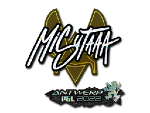 Sticker Misutaaa Glitter Antwerp 2022 CS GO Buy Sell On Market